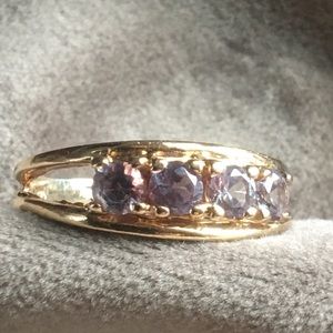 Alexandrite 14k ring